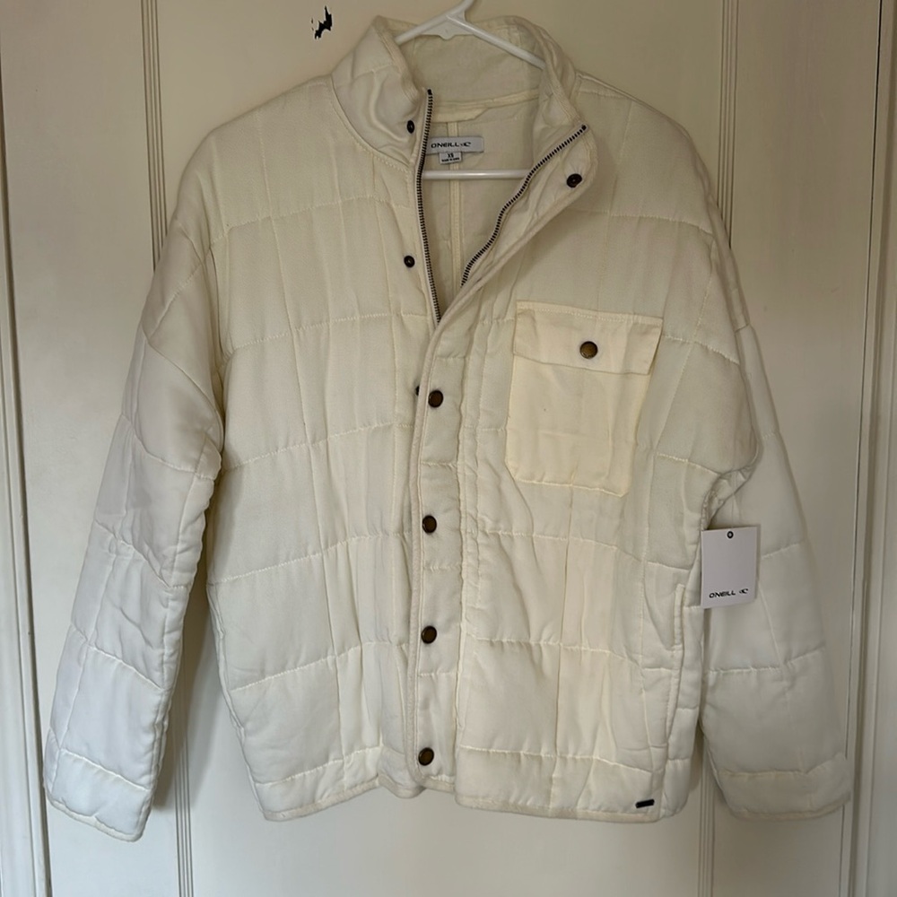 O’Neill Mable Woven Quilted Jacket NWT